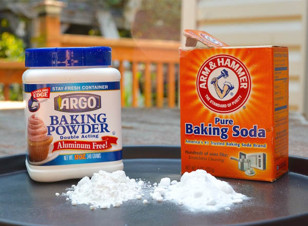 Cách dùng baking soda và baking powder