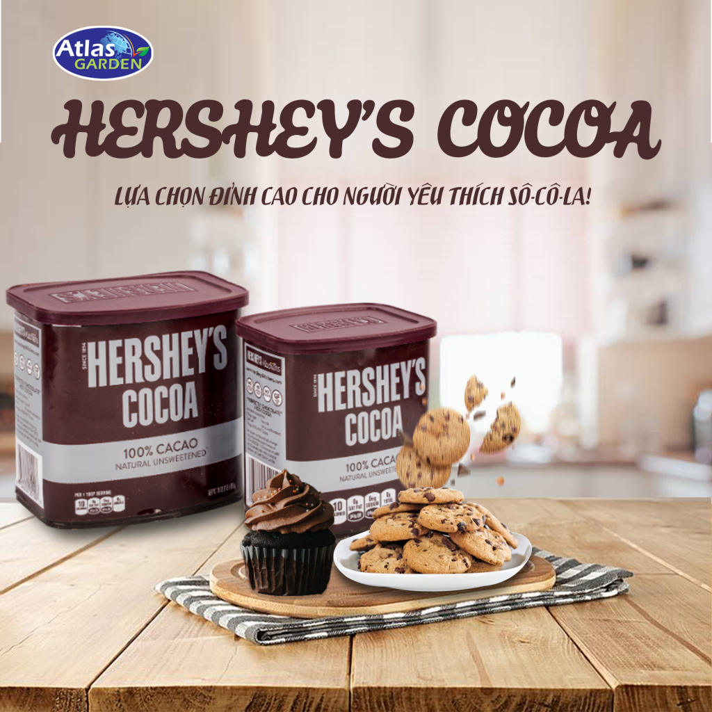 5 Công Thức Làm Bánh Ngọt Tuyệt Hảo Với Bột Hershey - AtlasGarden